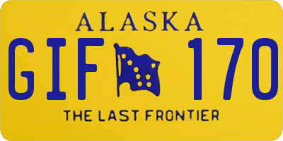 AK license plate GIF170