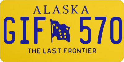 AK license plate GIF570