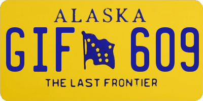 AK license plate GIF609