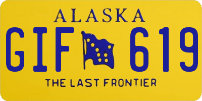 AK license plate GIF619