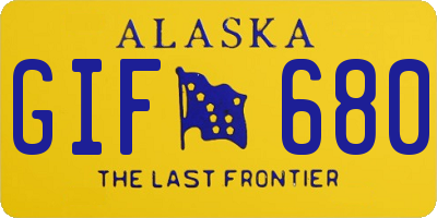 AK license plate GIF680