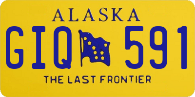 AK license plate GIQ591