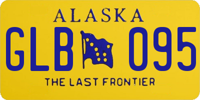 AK license plate GLB095