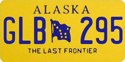 AK license plate GLB295