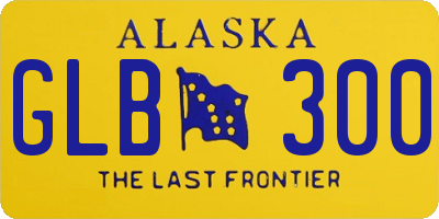 AK license plate GLB300