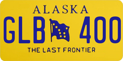 AK license plate GLB400