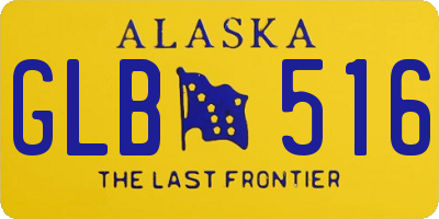AK license plate GLB516