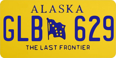 AK license plate GLB629