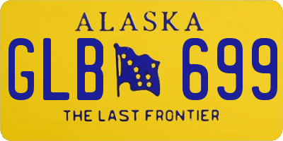 AK license plate GLB699