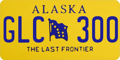 AK license plate GLC300