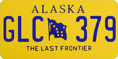 AK license plate GLC379