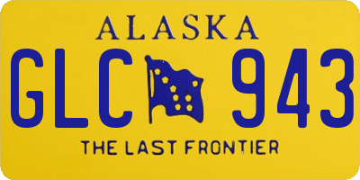 AK license plate GLC943