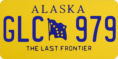 AK license plate GLC979