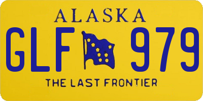 AK license plate GLF979