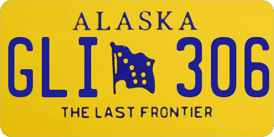 AK license plate GLI306