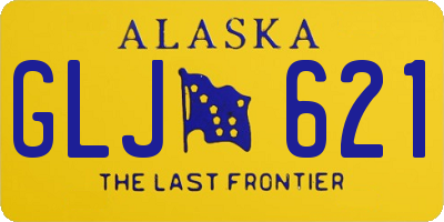 AK license plate GLJ621