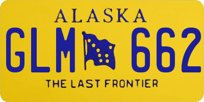 AK license plate GLM662