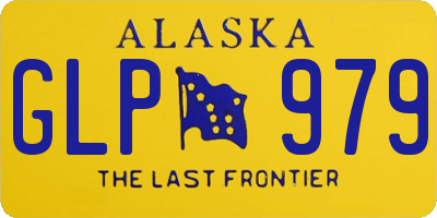 AK license plate GLP979