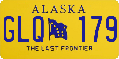 AK license plate GLQ179