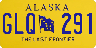 AK license plate GLQ291