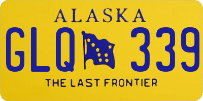 AK license plate GLQ339
