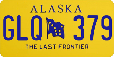 AK license plate GLQ379