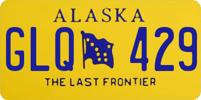 AK license plate GLQ429