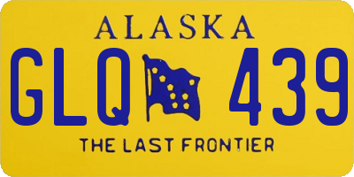 AK license plate GLQ439