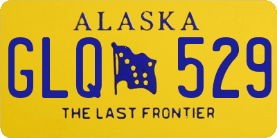 AK license plate GLQ529