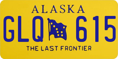 AK license plate GLQ615