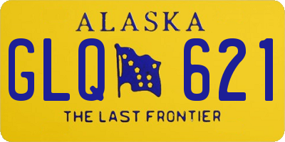 AK license plate GLQ621