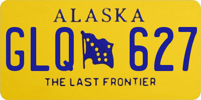 AK license plate GLQ627