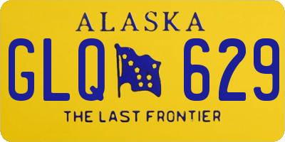 AK license plate GLQ629