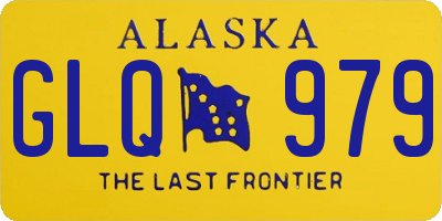 AK license plate GLQ979