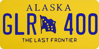 AK license plate GLR400