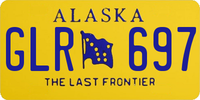 AK license plate GLR697