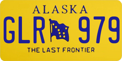 AK license plate GLR979