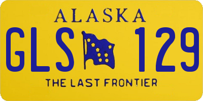 AK license plate GLS129