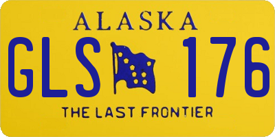 AK license plate GLS176
