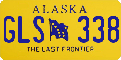 AK license plate GLS338