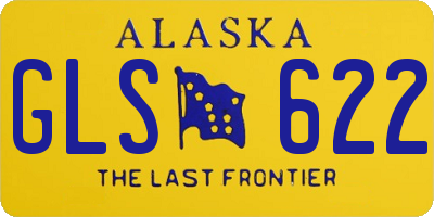 AK license plate GLS622