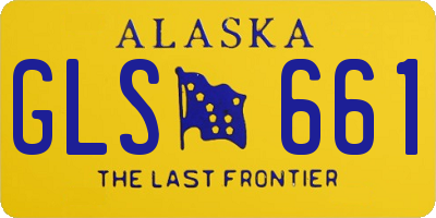 AK license plate GLS661