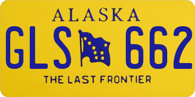 AK license plate GLS662