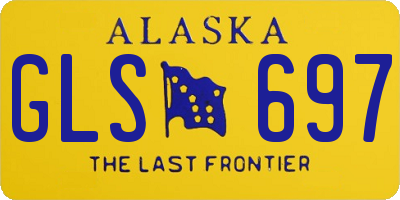 AK license plate GLS697