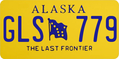 AK license plate GLS779