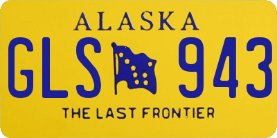 AK license plate GLS943