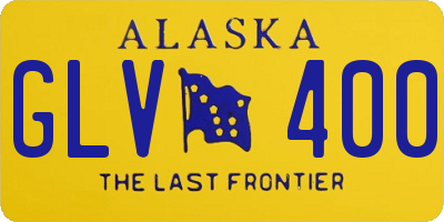 AK license plate GLV400