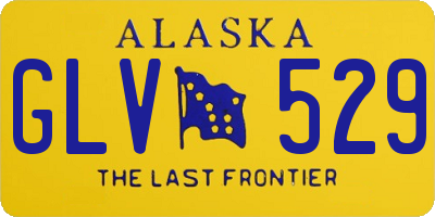 AK license plate GLV529