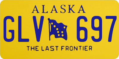 AK license plate GLV697