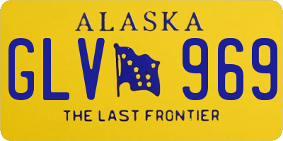 AK license plate GLV969